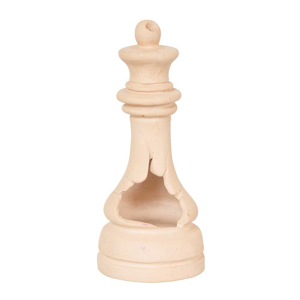 Декорация Gloxy (Глокси) Шахматная Фигура Ферзь Белый Gl-086784 8*8*17см