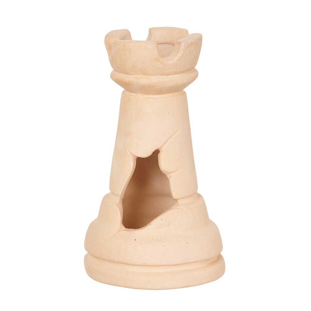 Декорация Gloxy (Глокси) Шахматная Фигура Ладья Белая Gl-086746 7*7*12см
