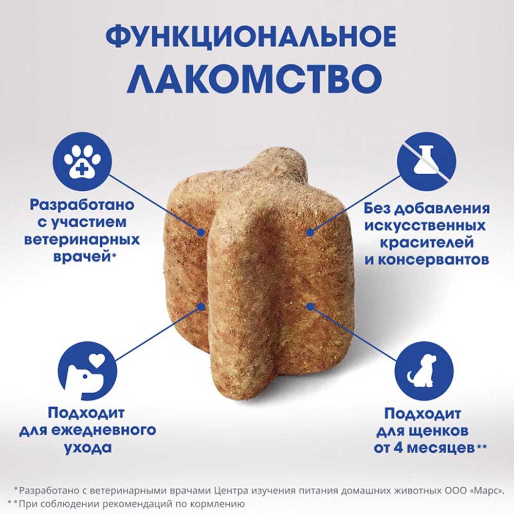 Лакомство Perfect Fit (Перфект Фит) Для Собак Говядина Здоровье Полости Рта 130г (1*8)