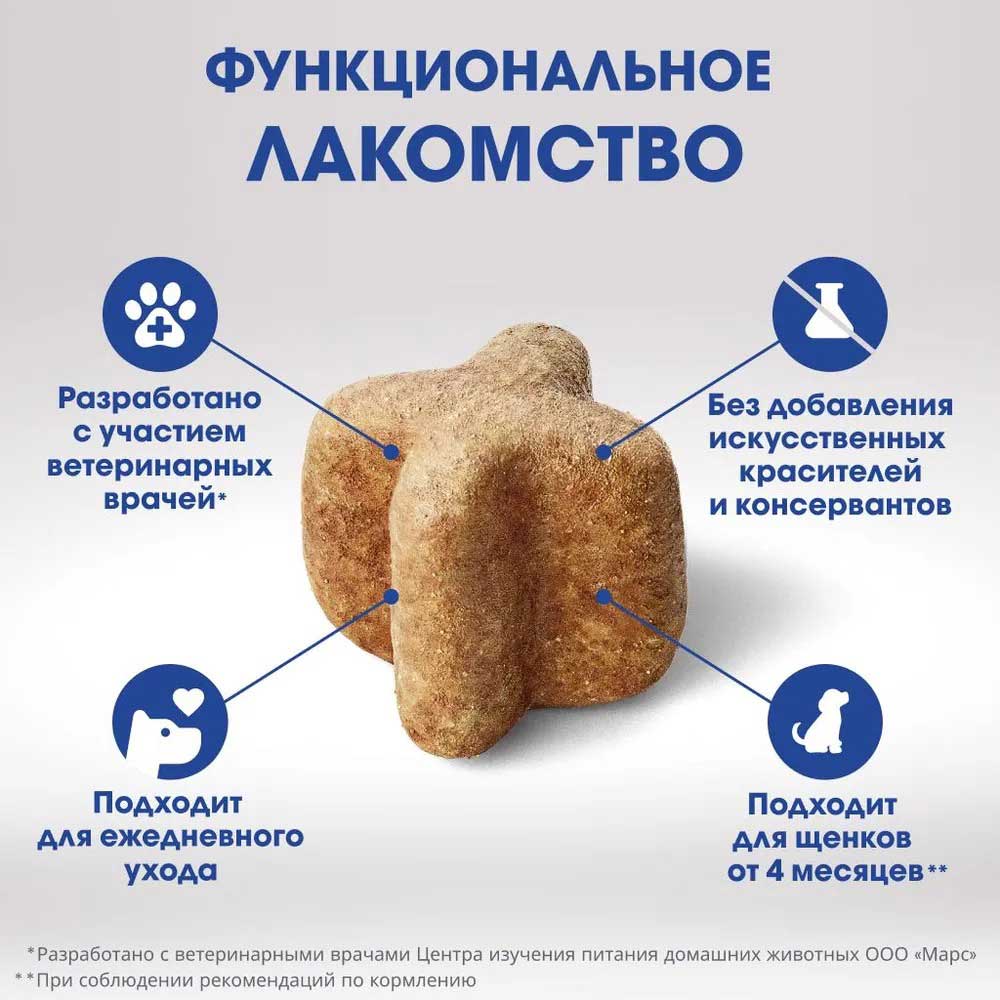 Лакомство Perfect Fit (Перфект Фит) Для Собак 90г Говядина Здоровье Полости Рта (1*12)