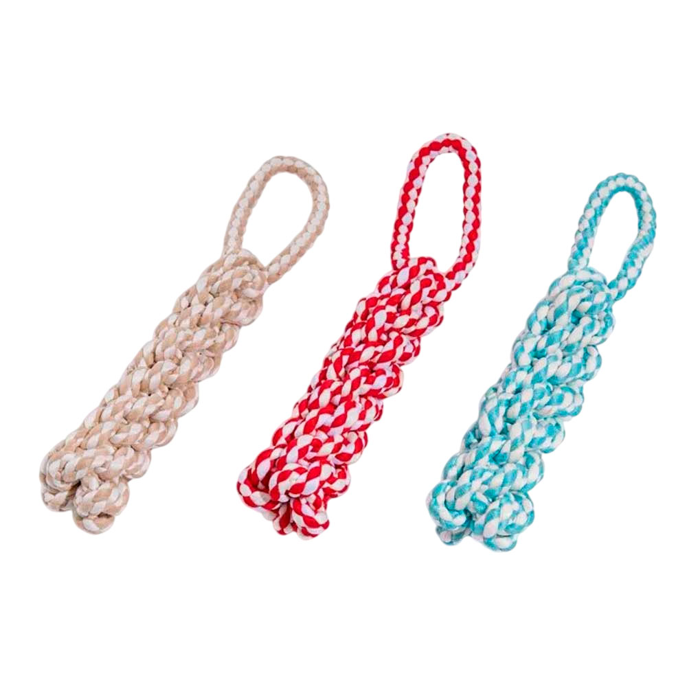Игрушка Wogy (Воги) Для Собак Палка с Ручкой, Плетеная 2024-0799 30/17*5см