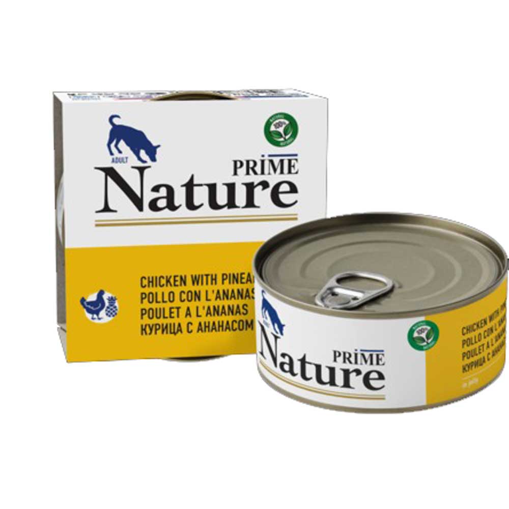 Консервы Prime (Прайм) Nature Для Собак Курица и Ананас в Желе 150г