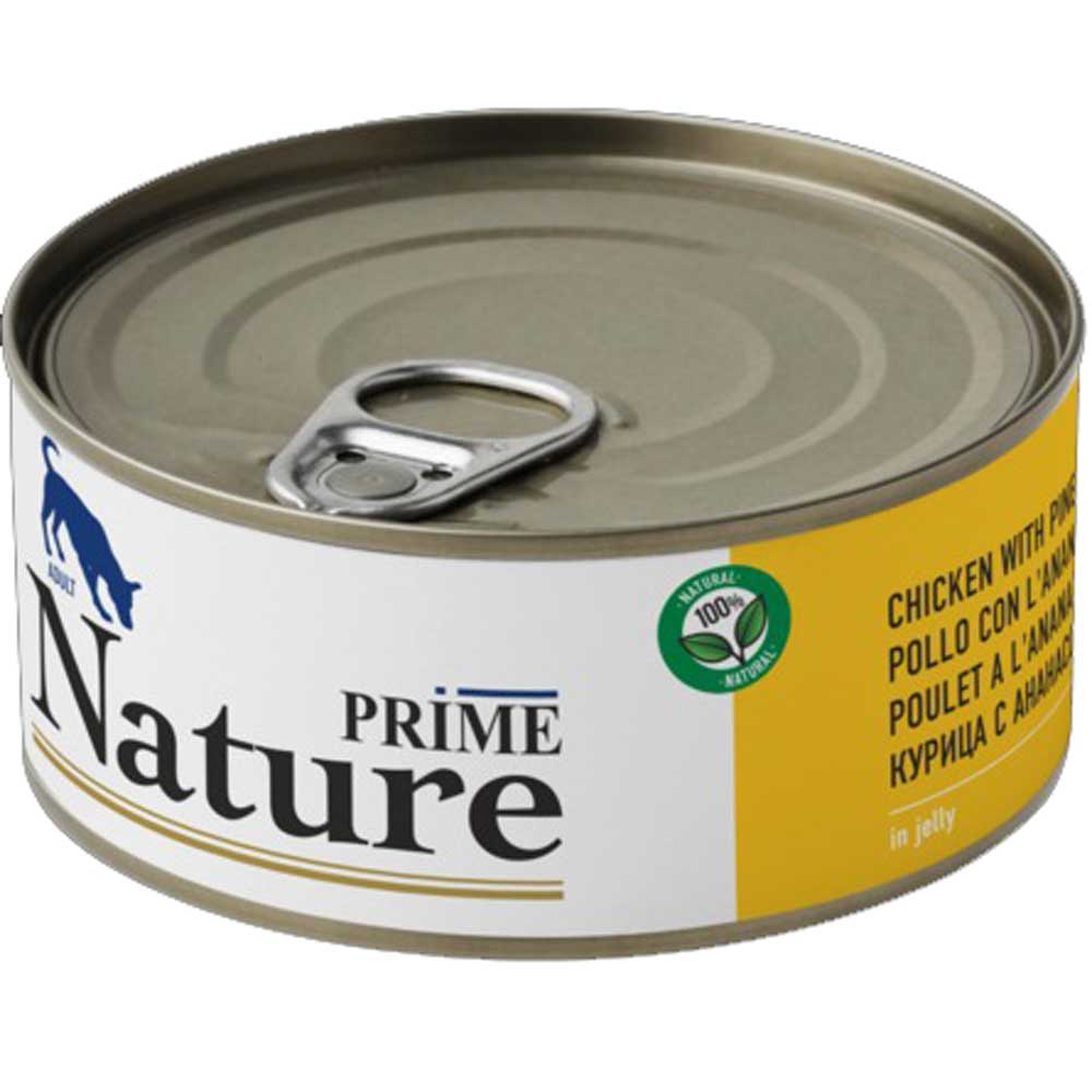 Консервы Prime (Прайм) Nature Для Собак Курица и Ананас в Желе 150г