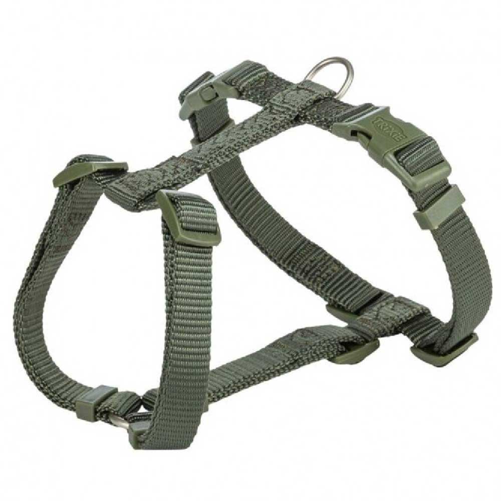 Шлейка Trixie (Трикси) Premium H-Hamess Xxs-Xs 20-32см/10мм 204833, Оливково-Зеленый