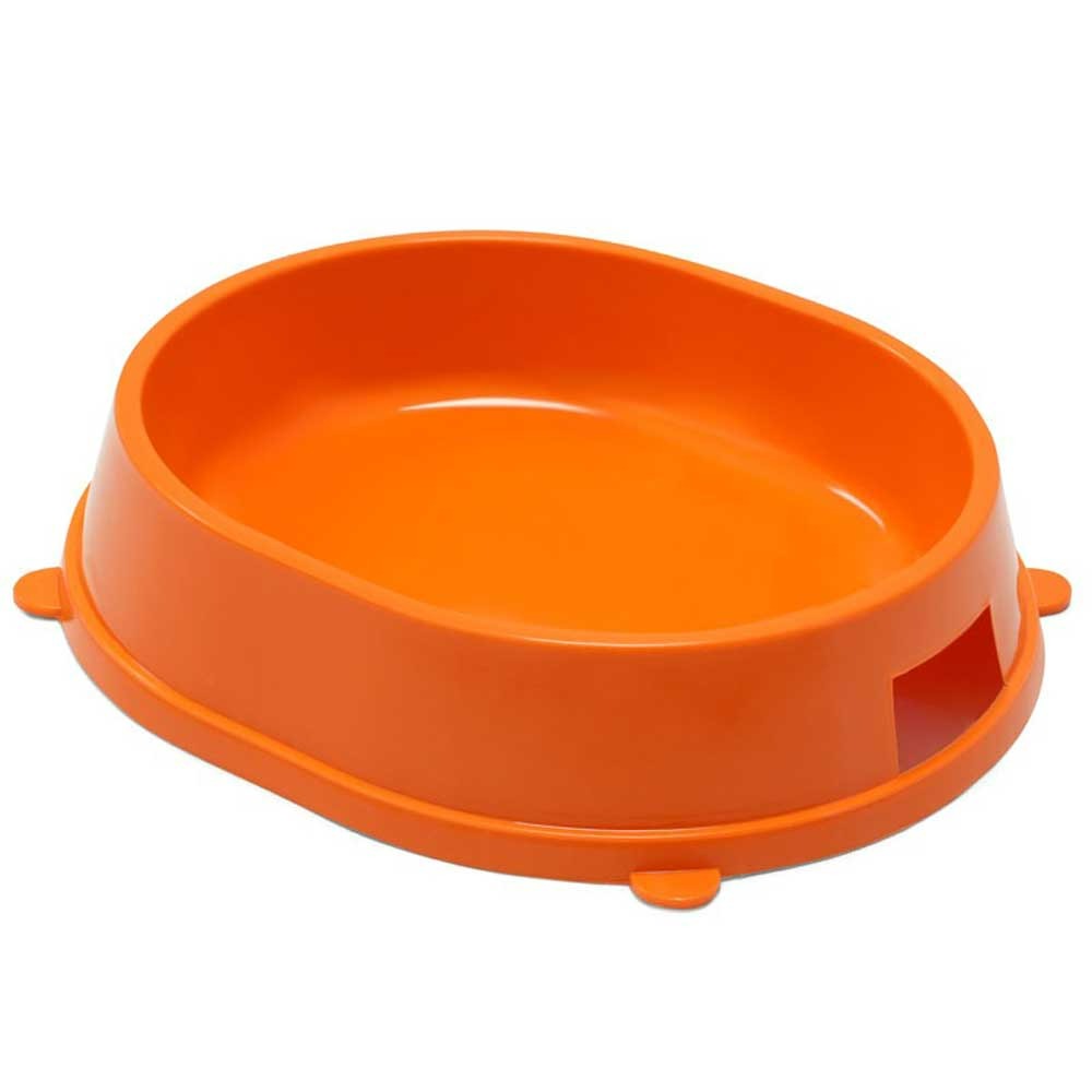 Миска Карамель 0,2л Пластик, Оранжевая Gamma (Гамма) 30272050