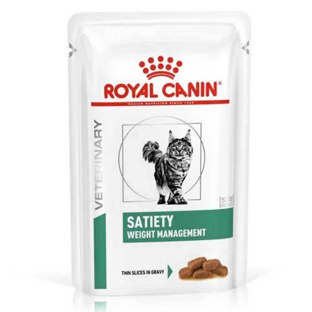 Влажный Корм Royal Canin (Ройял Канин) SATIETY WEIGHT MANAGEMENT Диетический Контроль Веса в Соусе 85г (1*28)