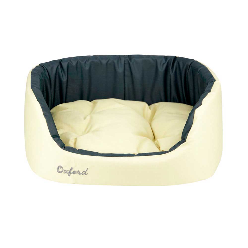 Лежанка Zooexpress (Зооэкспресс) Oxford, 2-Сторонняя №3 49*33*17см 758032 Бежевый/Серый