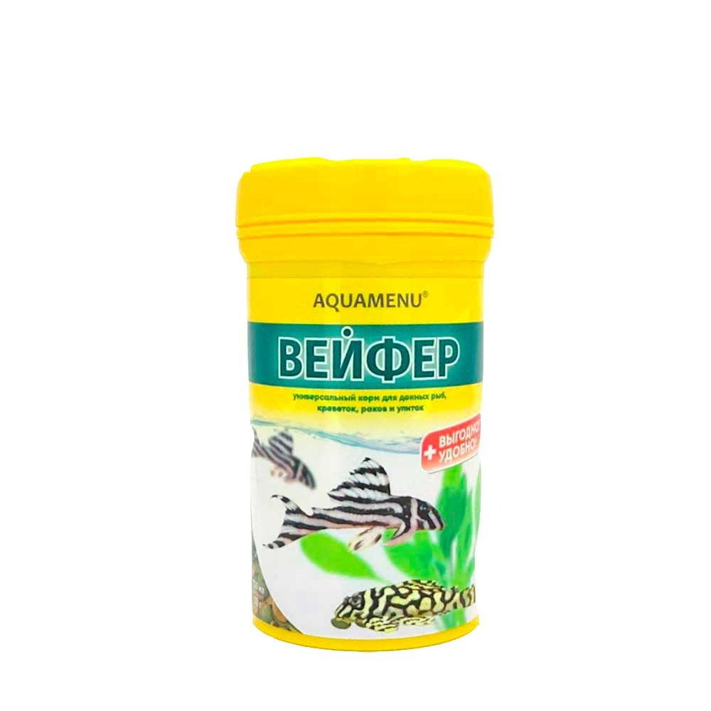 Корм Aquamenu (Акваменю) Вейфер 600мл/300г Таблетки, Для Донных Обитателей