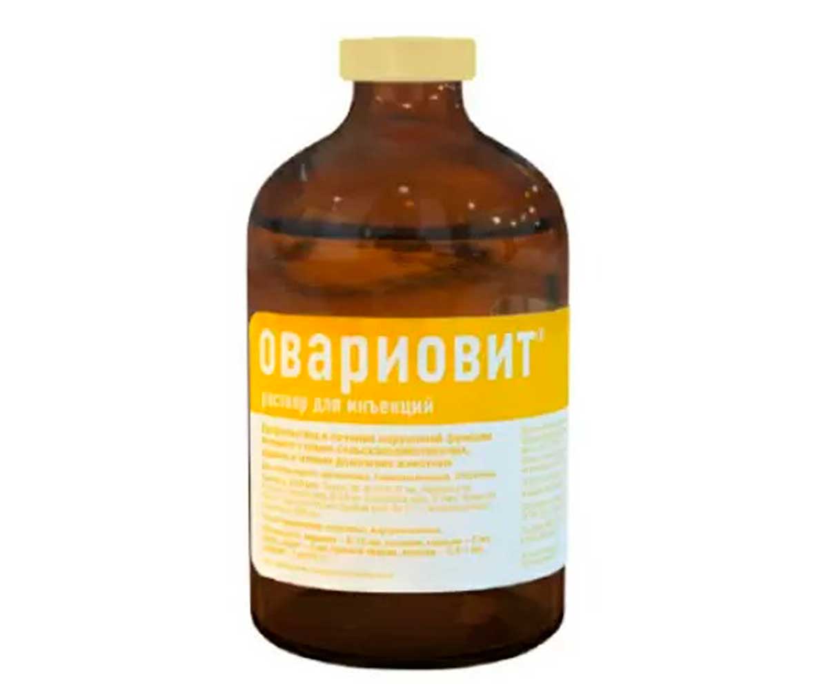 Овариовит 100мл Регуляция Гормональной Функции Самок Раствор Для Инъекций Хелвет