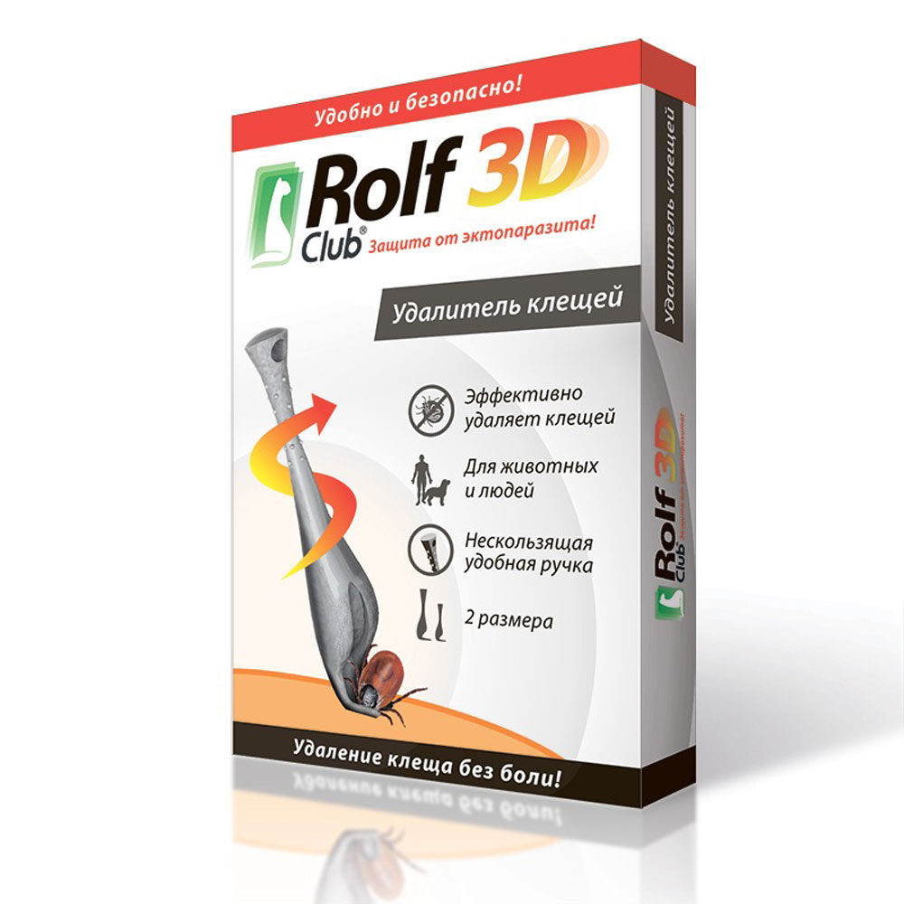 Удалитель Клещей Rolf Club (Рольф Клуб) R423