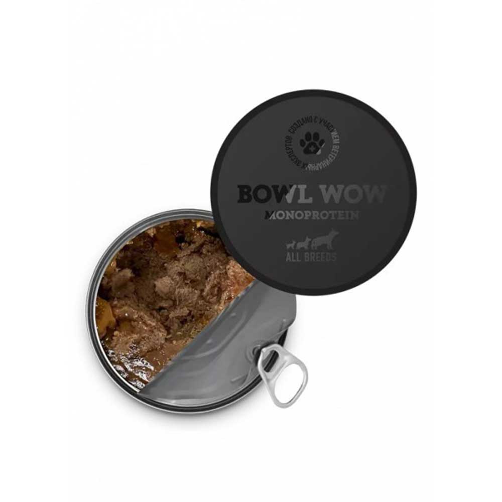 Консервы Bowl Wow (Боул Вау) Для Собак Говядина и Овощи 340г