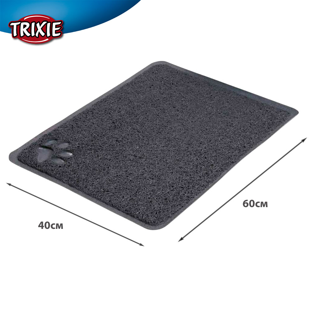 Коврик Trixie (Трикси) Для Кошачьего Туалета, Пвх, 40*60 См, Антрацит 40382