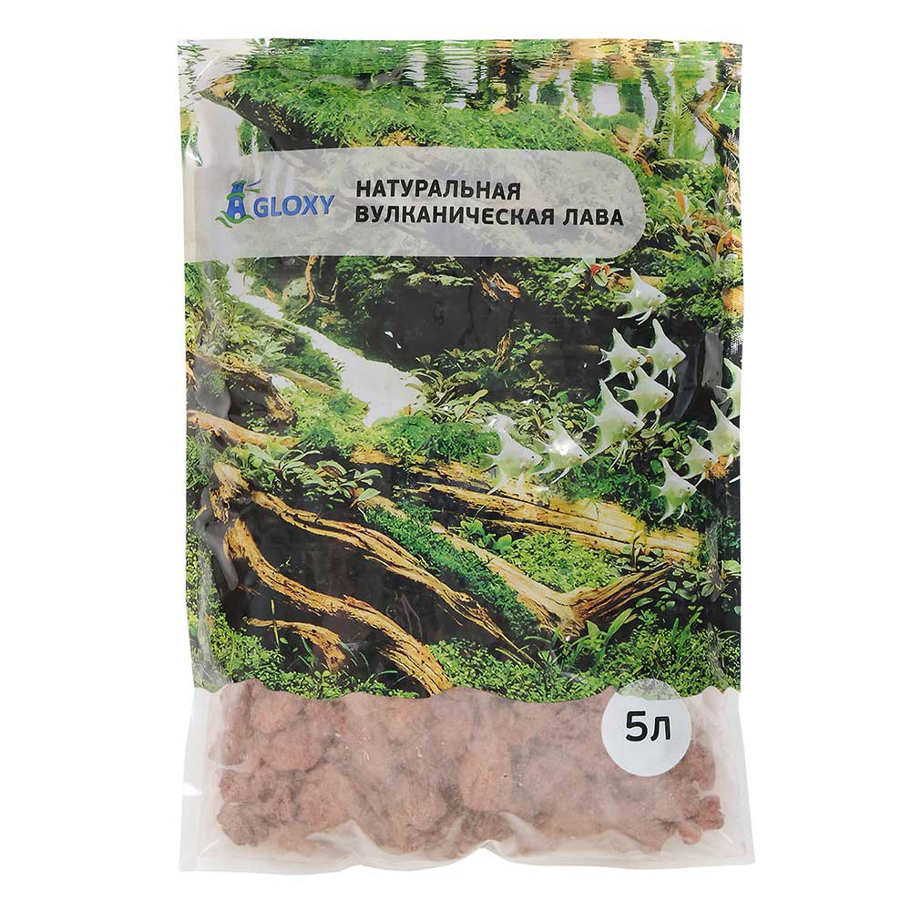 Лава Gloxy (Глокси) Красная 20-30мм 5л Gl-085978