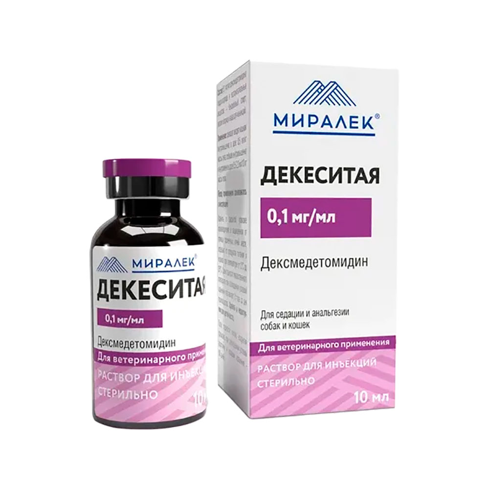 Декеситая 0,1мг/Мл, Раствор Для Инъекций 10мл Миралек