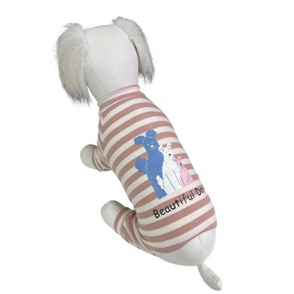 Комбинезон Pet Fashion (Пет Фешн) Для Собак Три Щенка Бежевый Р.Xl