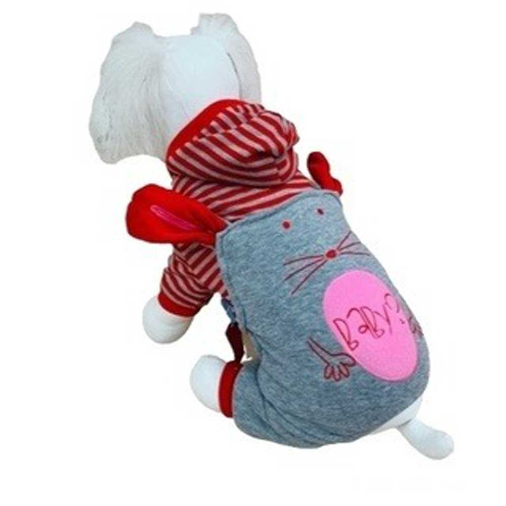 Комбинезон Pet Fashion (Пет Фешн) Для Собак Mouse Baby 12 Мех Серый
