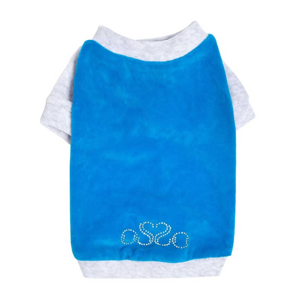 Толстовка Osso Fashion (Оссо Фешн) Для Cобак Велюр 20 Индиго Тв 1082