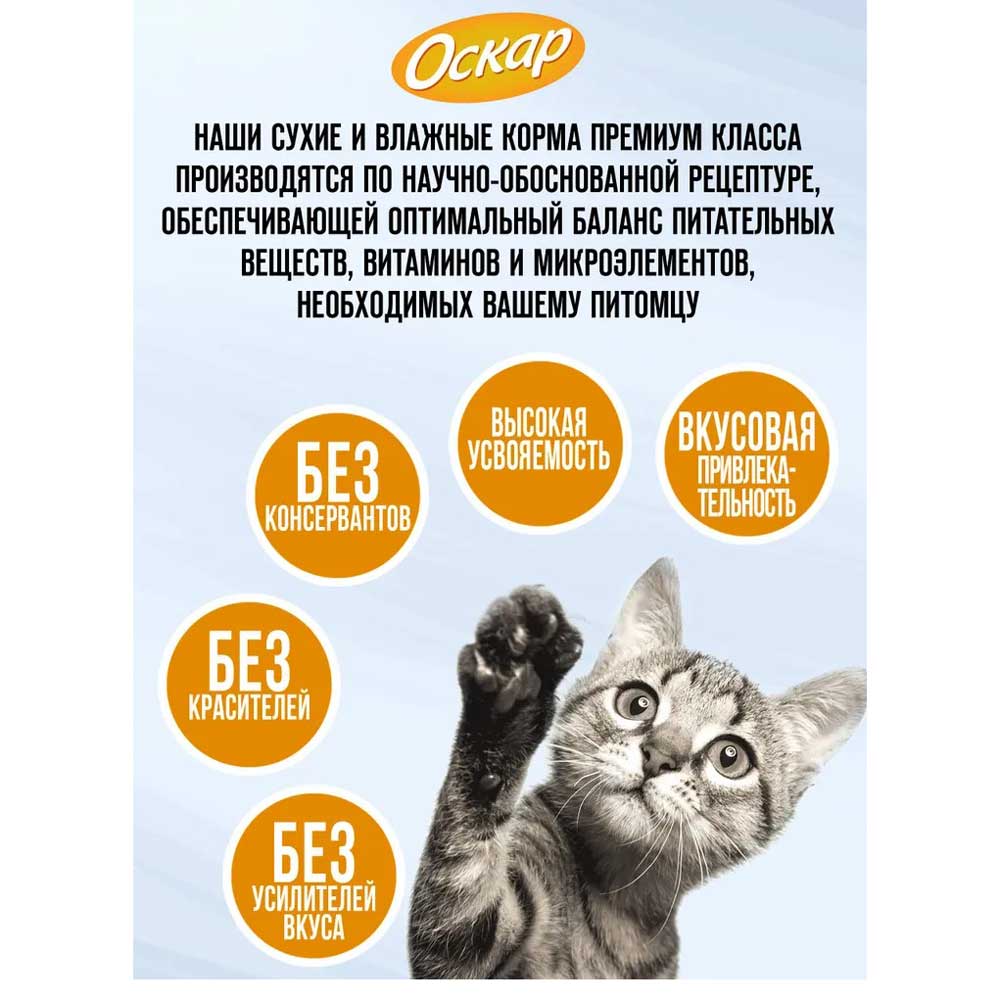 Сухой Корм Оскар Для Котят 2кг