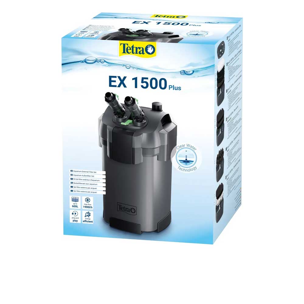 Фильтр Внешний Tetra (Тетра) Ex1500 Plus 1900л Ч 17 5вт 300 600л 302785