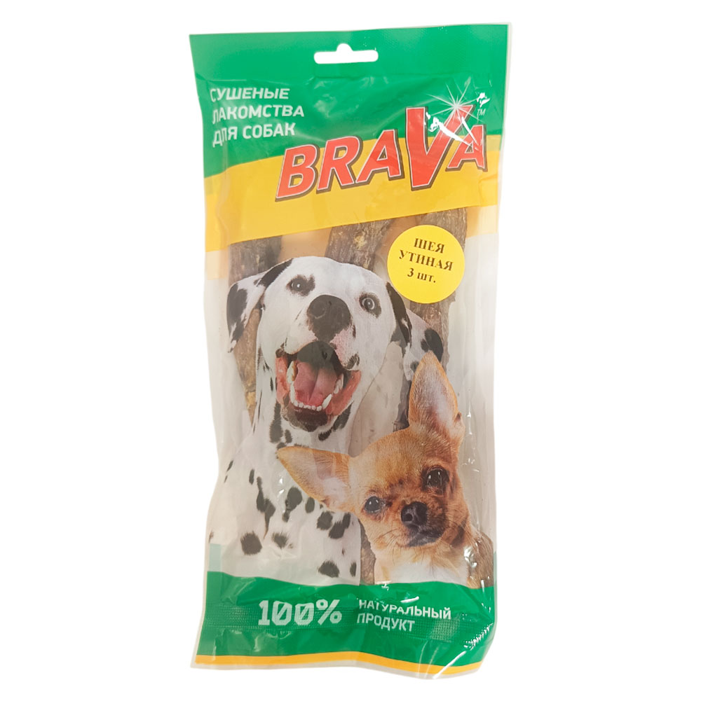 Лакомство Brava (Брава) Шеи Утиные 3шт