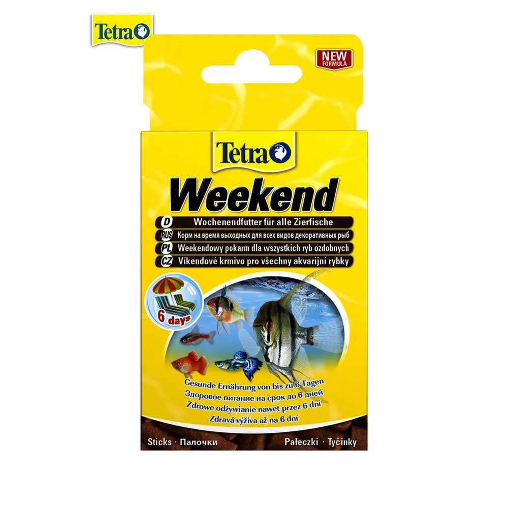 Корм Для Рыб Tetra (Тетра) Weekend Продленного Действия 20 Пачек 767423