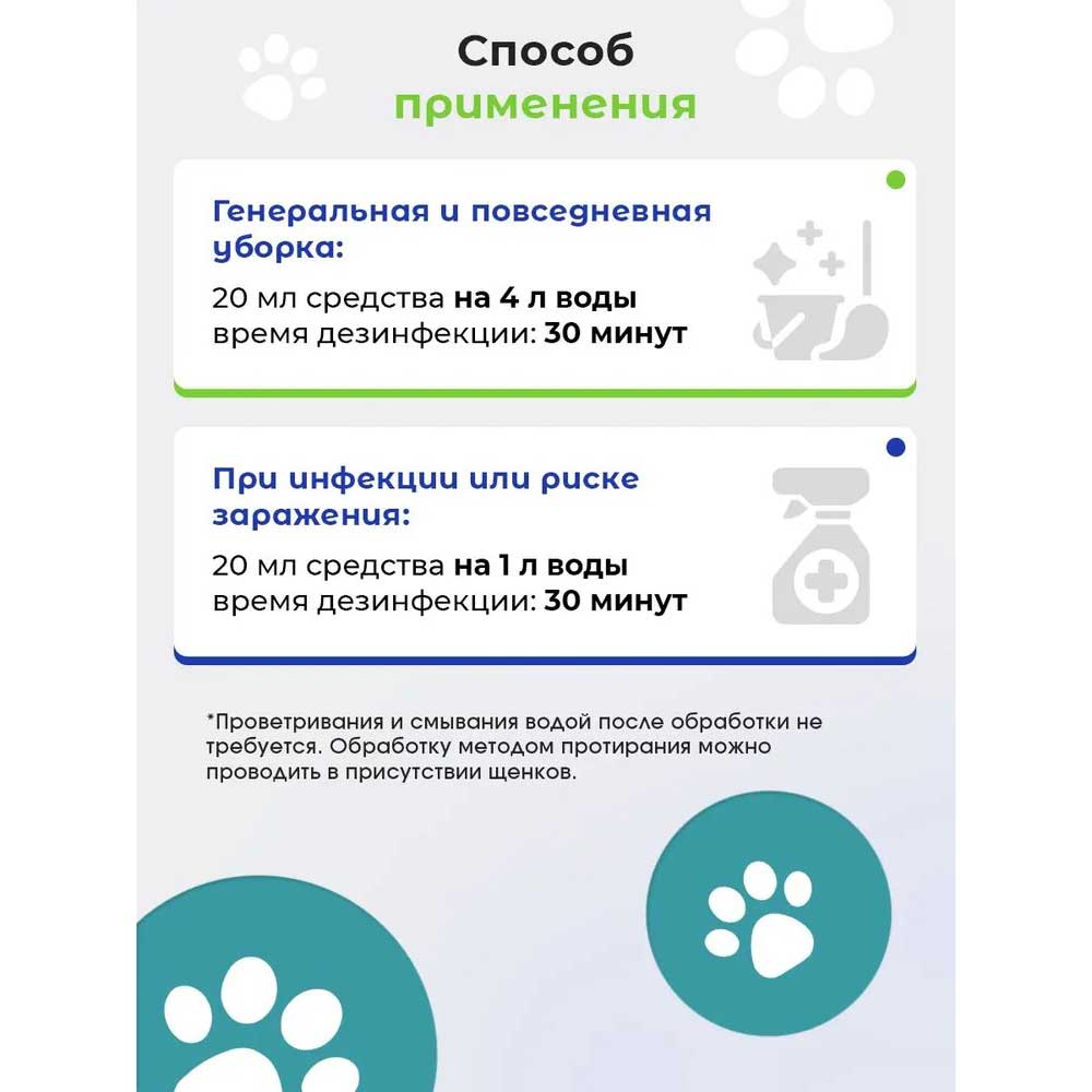 Лайна Для Щенков Ветеринарное Дезинфицирующее Средство 0,5л