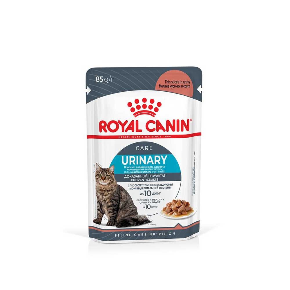 Влажный Корм Для Кошек Royal Canin (Роял Канин) Urinary Care Для Поддержки Мочевыводящей Системы в Соусе 85г