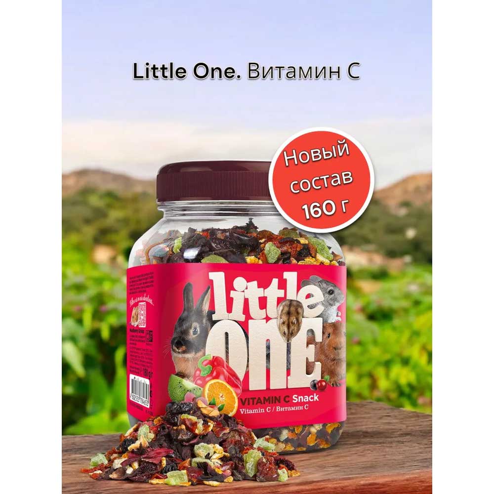 Лакомство Little One (Литтл Уан) Для Грызунов Витамин С 160г