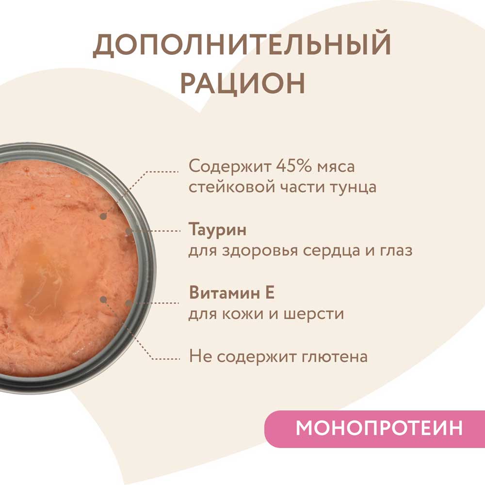 Консервы Для Котят Мнямс Желе Тунец 80г