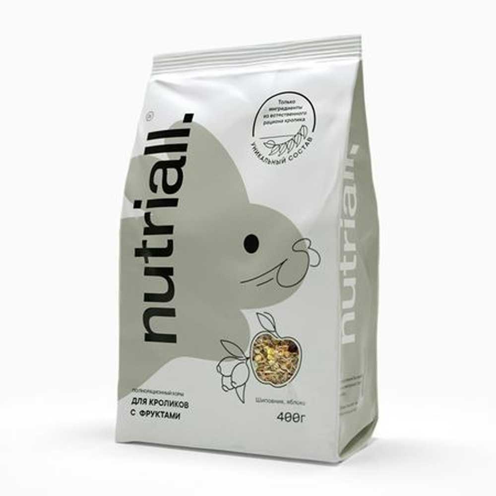 Корм Для Грызунов Nutriall (Нутриал) Для Кроликов Фрукты 400г