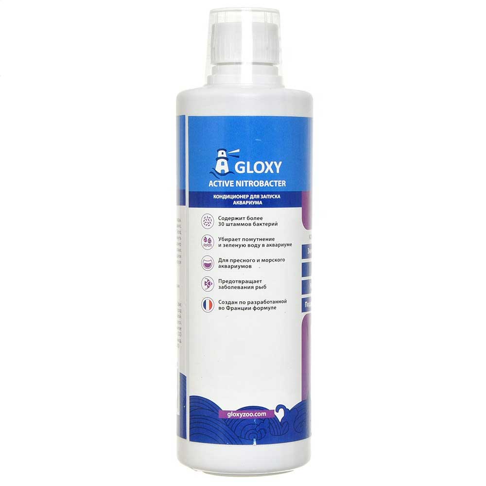 Кондиционер Gloxy (Глокси) Active Nitrobacter 500мл На 5000л Gl 088160
