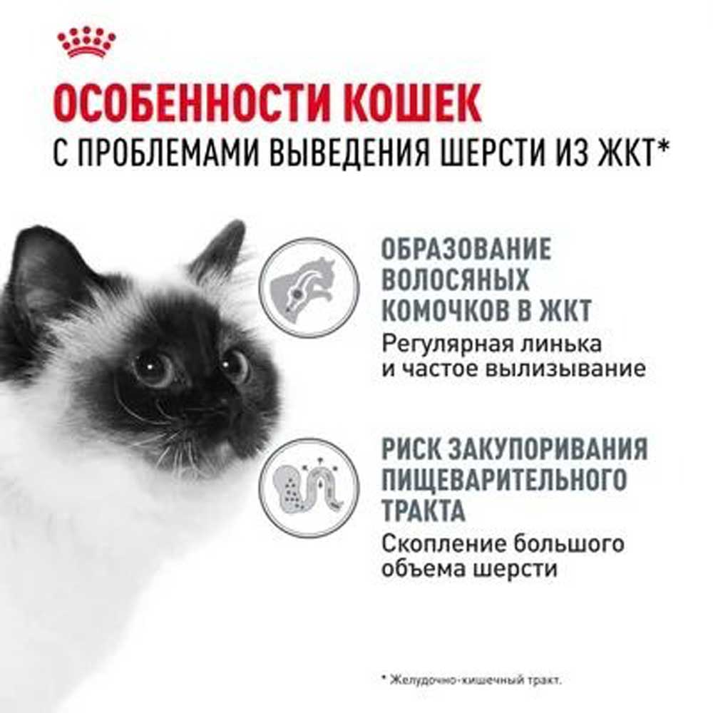 Влажный Корм Royal Canin (Роял Канин) Hairball Care Adult Для Кошек Для Профилактики Образования Комочков в Соусе  85г