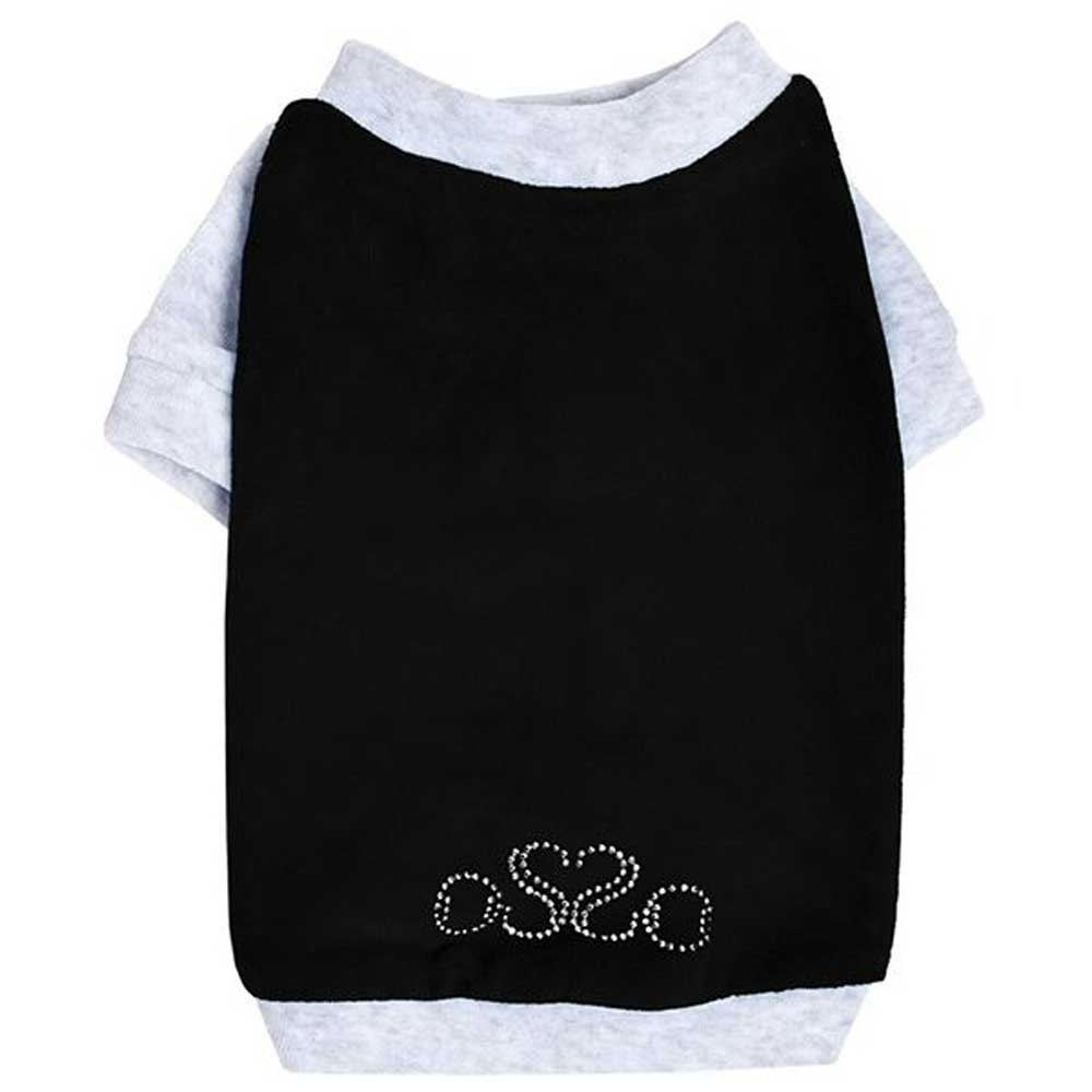 Толстовка Osso Fashion (Оссо Фешн) Для Собак Велюр Р 25 Черная Тв 1068 Снято