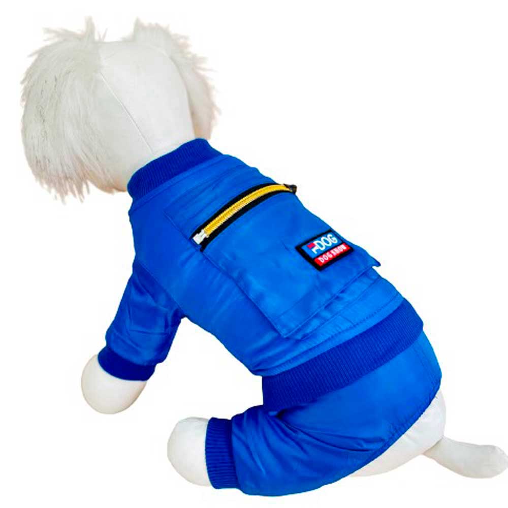 Комбинезон Pet Fashion (Пет Фешн) Wh009 M Подклад Флис Голубой