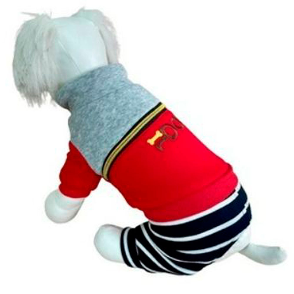 Комбинезон Pet Fashion (Пет Фешн) Для Собак Мелких Пород Wh006 S Трикотаж Подклад Мех Красный