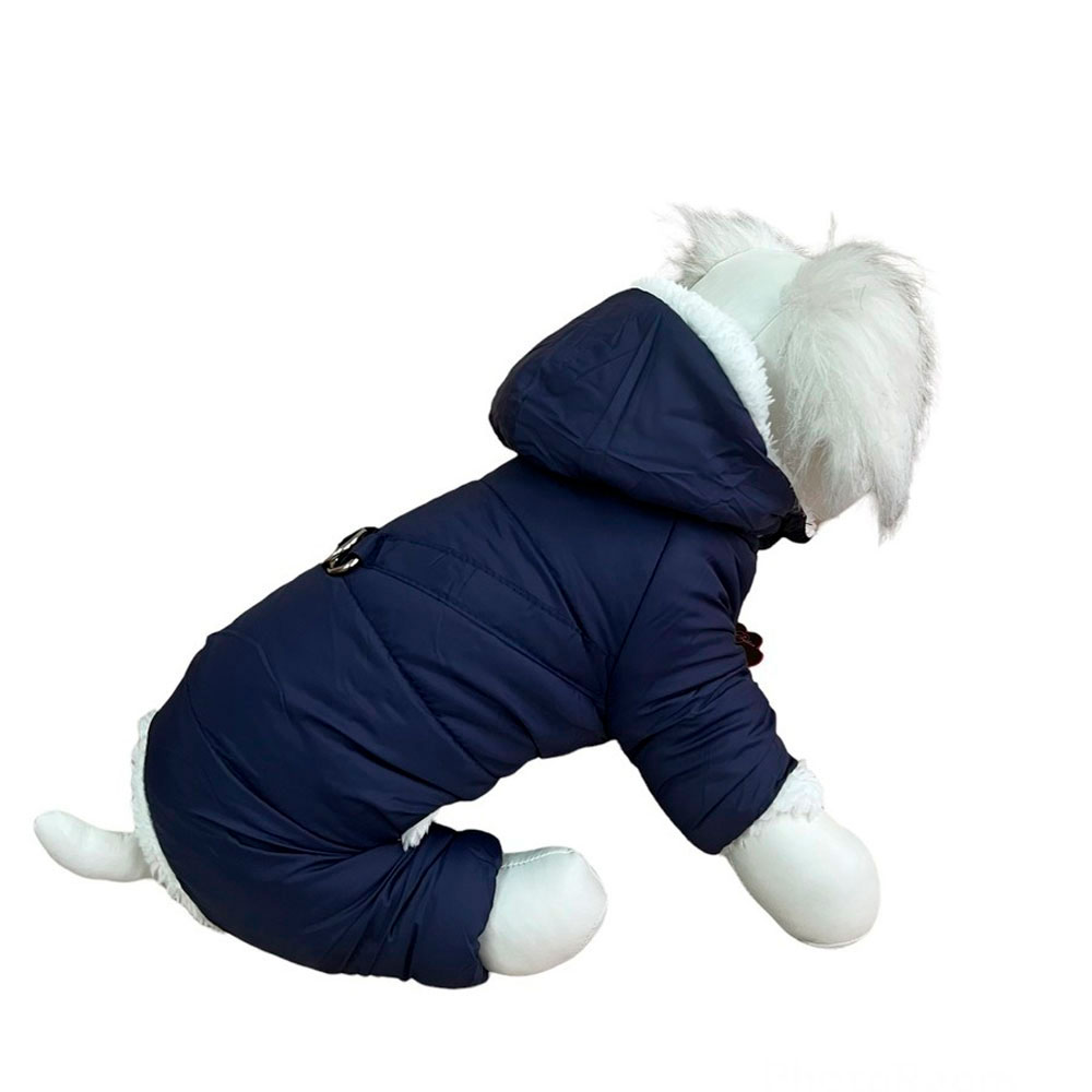 Комбинезон Pet Fashion (Пет Фешн) Для Собак Мелких Пород Шлейка Pet Xxl Мех Синий