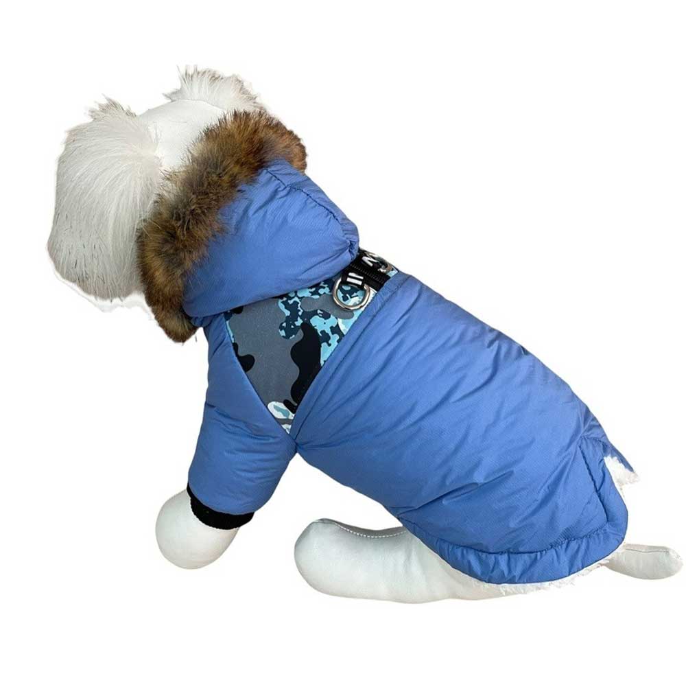 Парка Pet Fashion (Пет Фешн) Arctic Nice S Мех Голубой