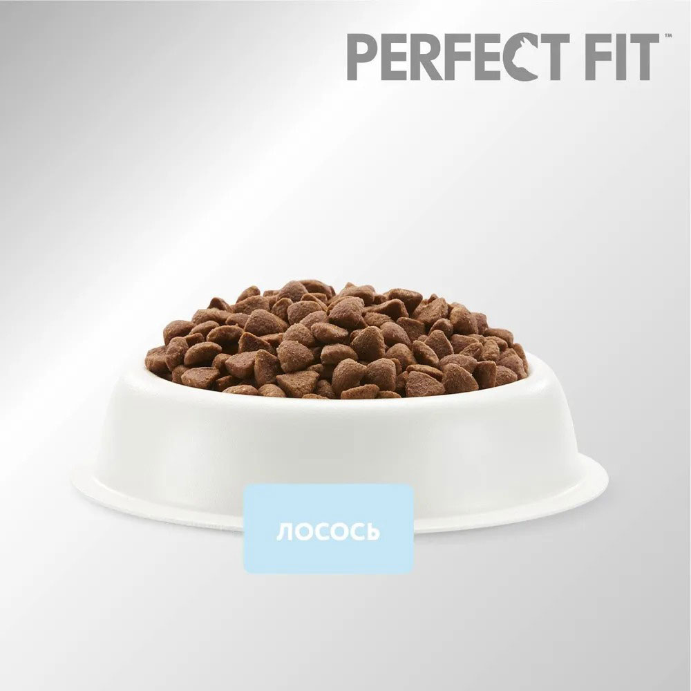 Сухой Корм Perfect Fit (Перфект Фит) Для Стерилизованных Кошек Лосось 10кг