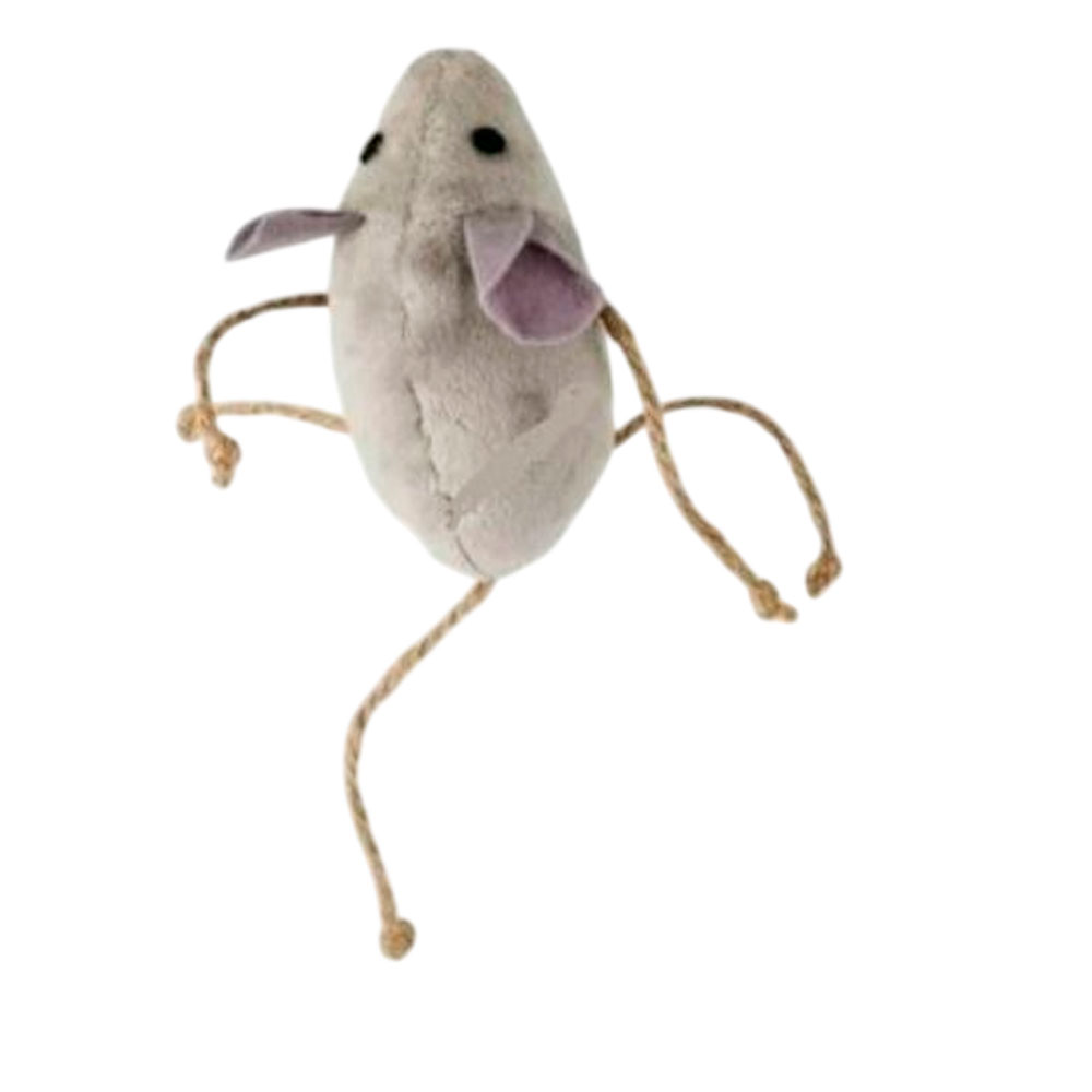 Игрушка Wogy (Воги) Для Кошек Мышка 17*9*5см с Джутовыми Ножками 2024 8738