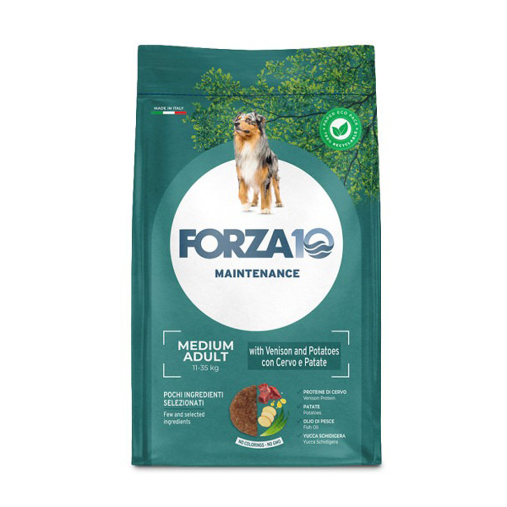 Сухой Корм Forza (Форза) 10 Dog Maintenance Aduit Medium Для Собак Средних Пород Оленина и Картофель 2кг 13117