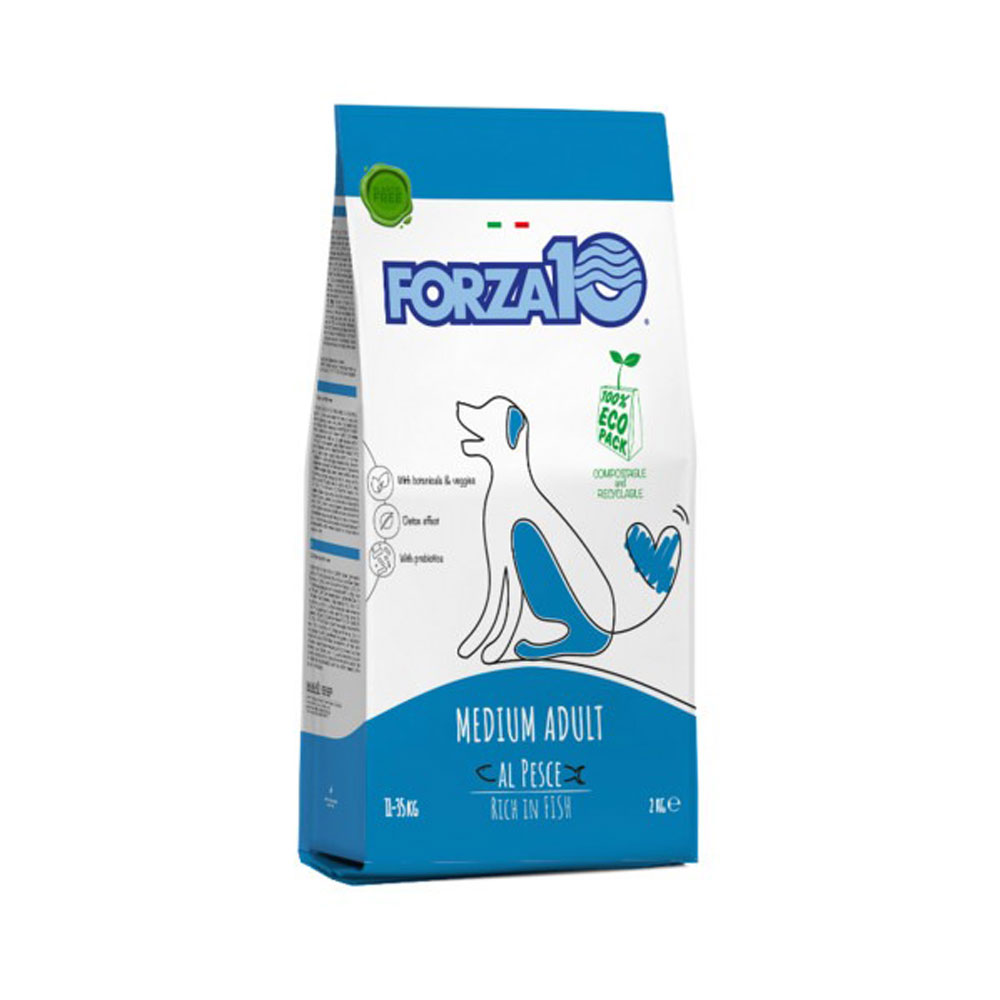 Сухой Корм Forza (Форза) 10 Dog Maintenance Aduit Medium Для Собак Средних Пород Рыба 2кг 13100