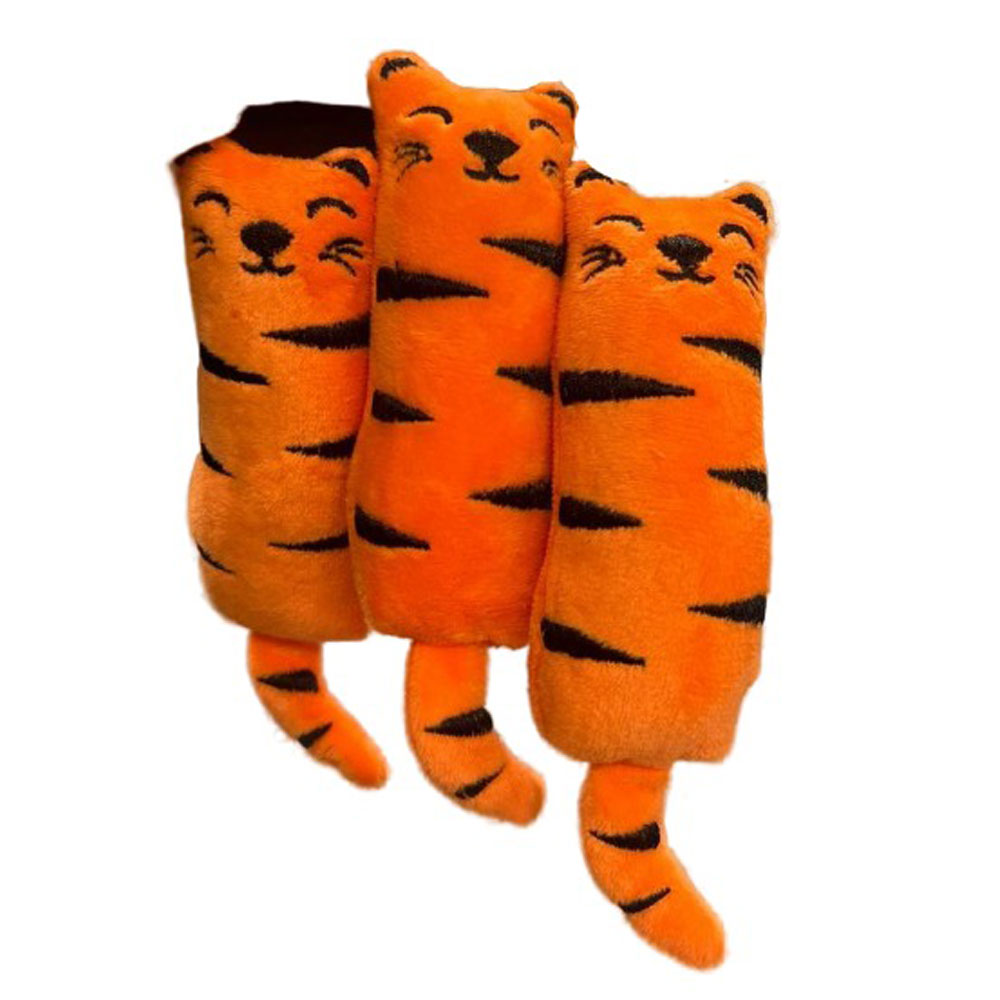 Игрушка Wogy (Воги) Тигр с Кошачьей Мятой Мягкая 15*4*4см 2024-2655