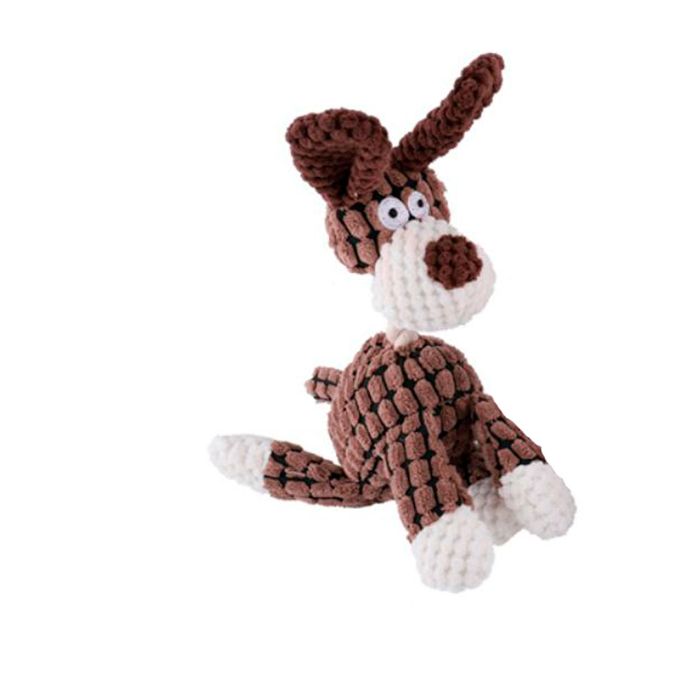 Игрушка-Пищалка Wogy (Воги) Для Собак Зверята с Канатом Мягкая 25*19см 10922-8549