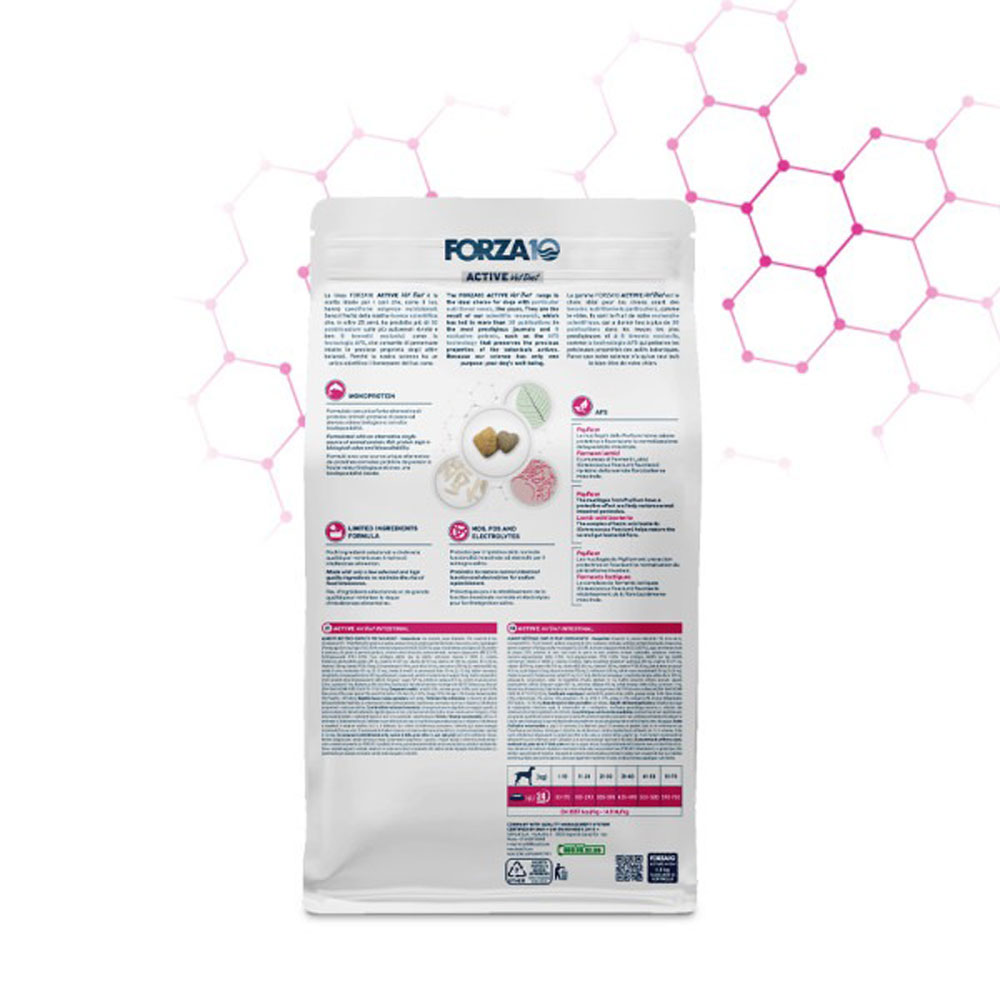 Сухой Корм Forza (Форза) 10 Dog Active Vet Diet Line Intestinal Для Собак Заболеваниях ЖКТ 1,5кг 13260