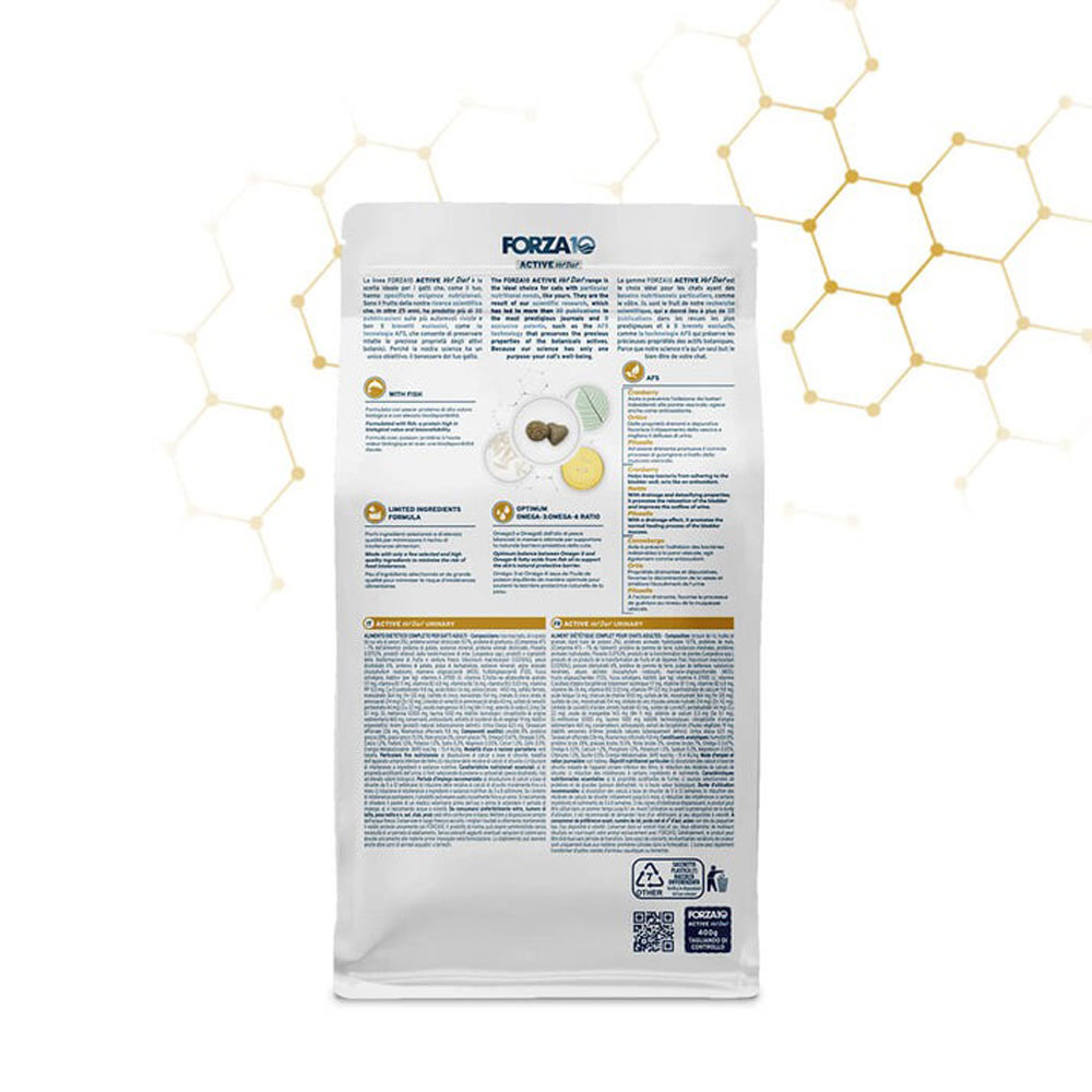 Сухой Корм Forza (Форза) 10 Cat Active Vet Diet Urinary Для Кошек При Мочекаменной Болезни 400г 13994