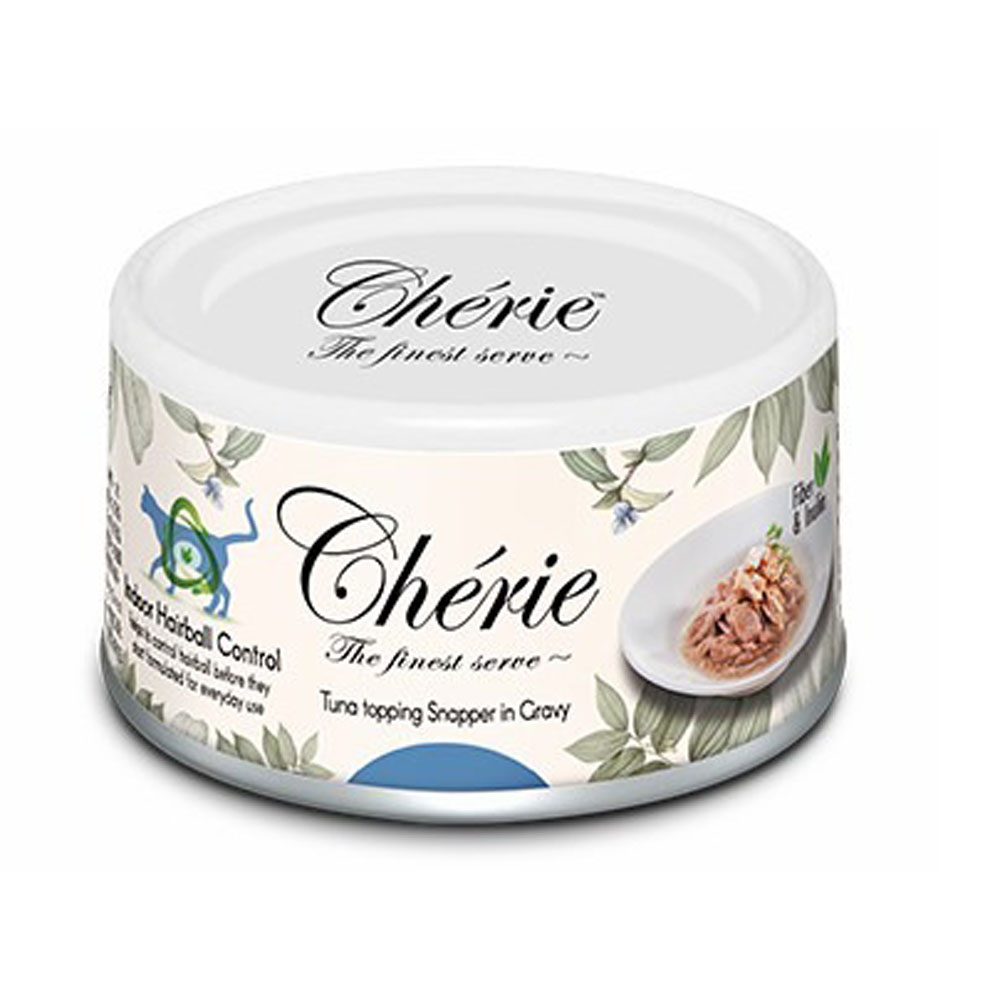 Консервы Pettric Cherie (Петтрик Шери) Для Кошек Подливка Тунец и Морской Лещ 80г 600487