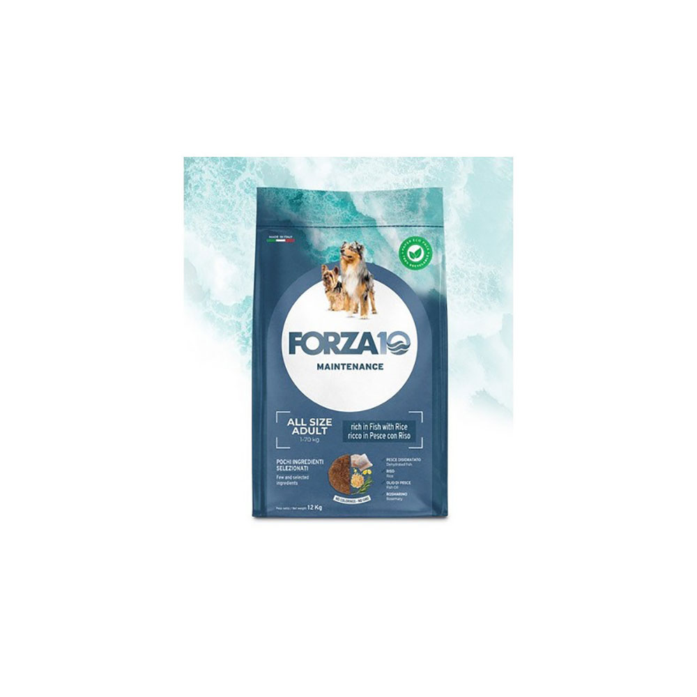 Сухой Корм Forza 10 (Форза 10) Для Собак Всех Пород Рыба Рис Dog Maintenance Aduit 2кг 08303