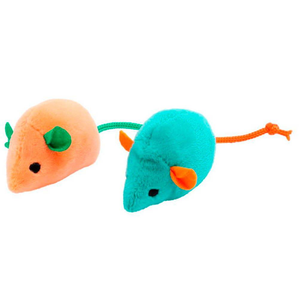 Игрушка Nunbell (Нанбелл) Для Кошек Мышки Набор 2шт 7,5*5,5см 10922-8440