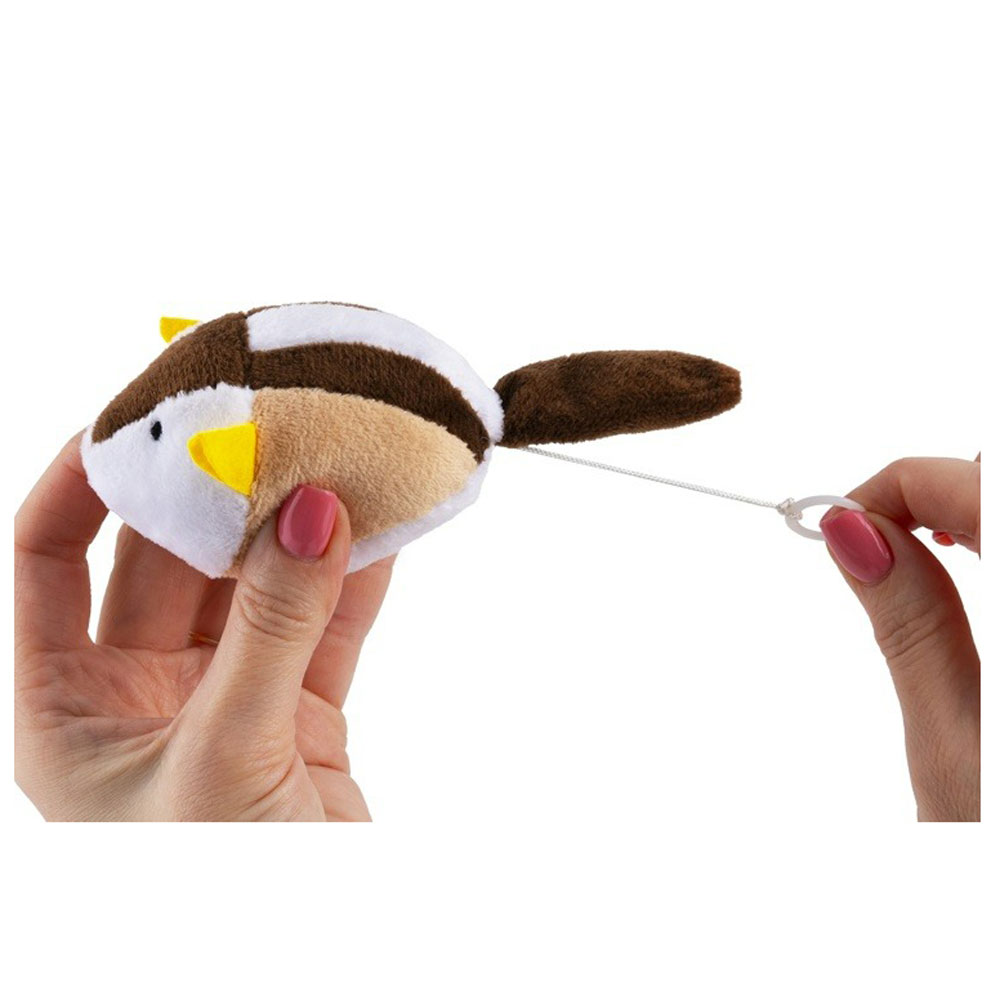 Игрушка Wogy (Воги) Для Кошек Бурундук с Заводным Механизмом 13,8*5,5*5см 2024 6431