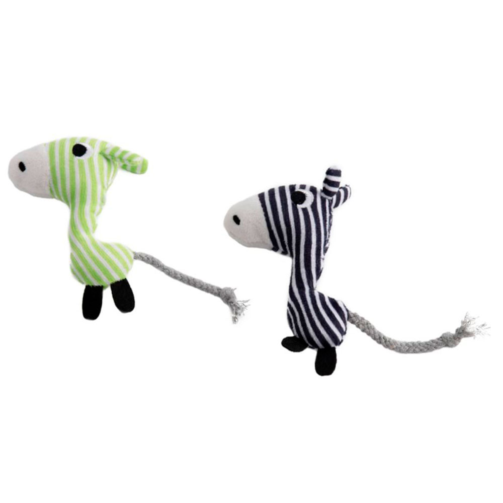 Игрушка Wogy (Воги) Зебра Для Кошек с Мятой Мягкая 11*7*2,5см 2024-1357